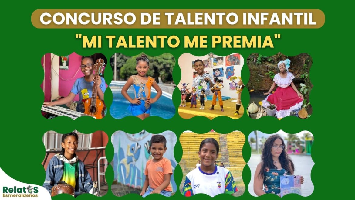 Relatos Esmeraldeños lanza el primer concurso de talento infantil